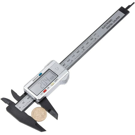 New 6'' 150mm LCD Digital Vernier Caliper Micrometer Measure Tool Gauge Ruler